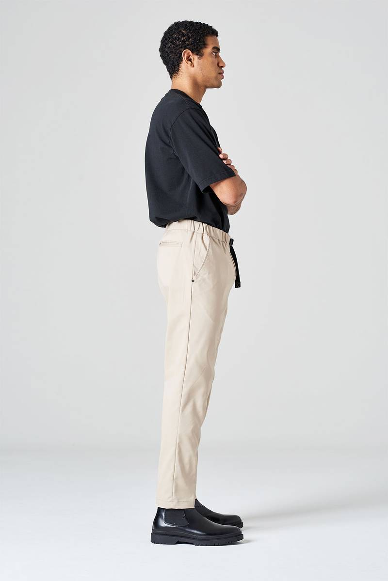 White sand Pantalone in tessuto active stretch di cotone Consegna Veloce