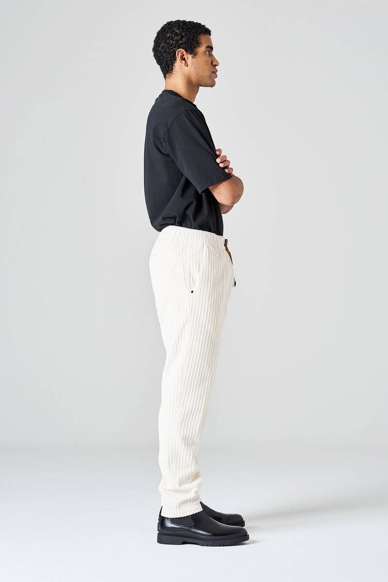 White sand Pantalone in velluto a costa larga Fino Al -60%