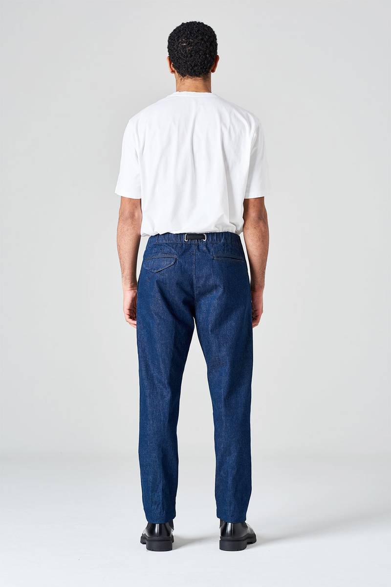 White sand Pantalone in denim cimosato Shopping Online