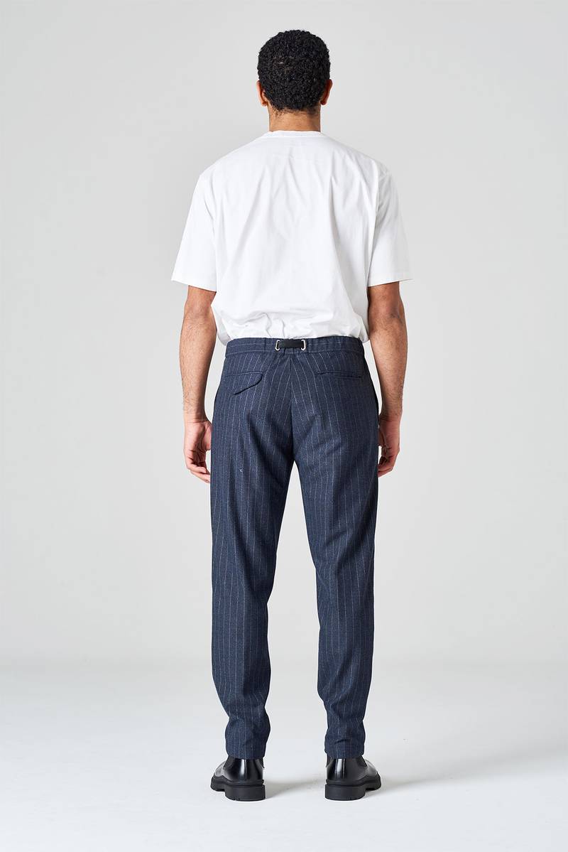 White sand Pantalone in flanella gessata Affare Del Giorno