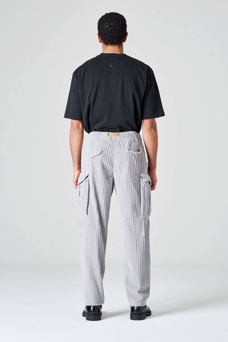 White sand Pantalone cargo in gabardina Sconto