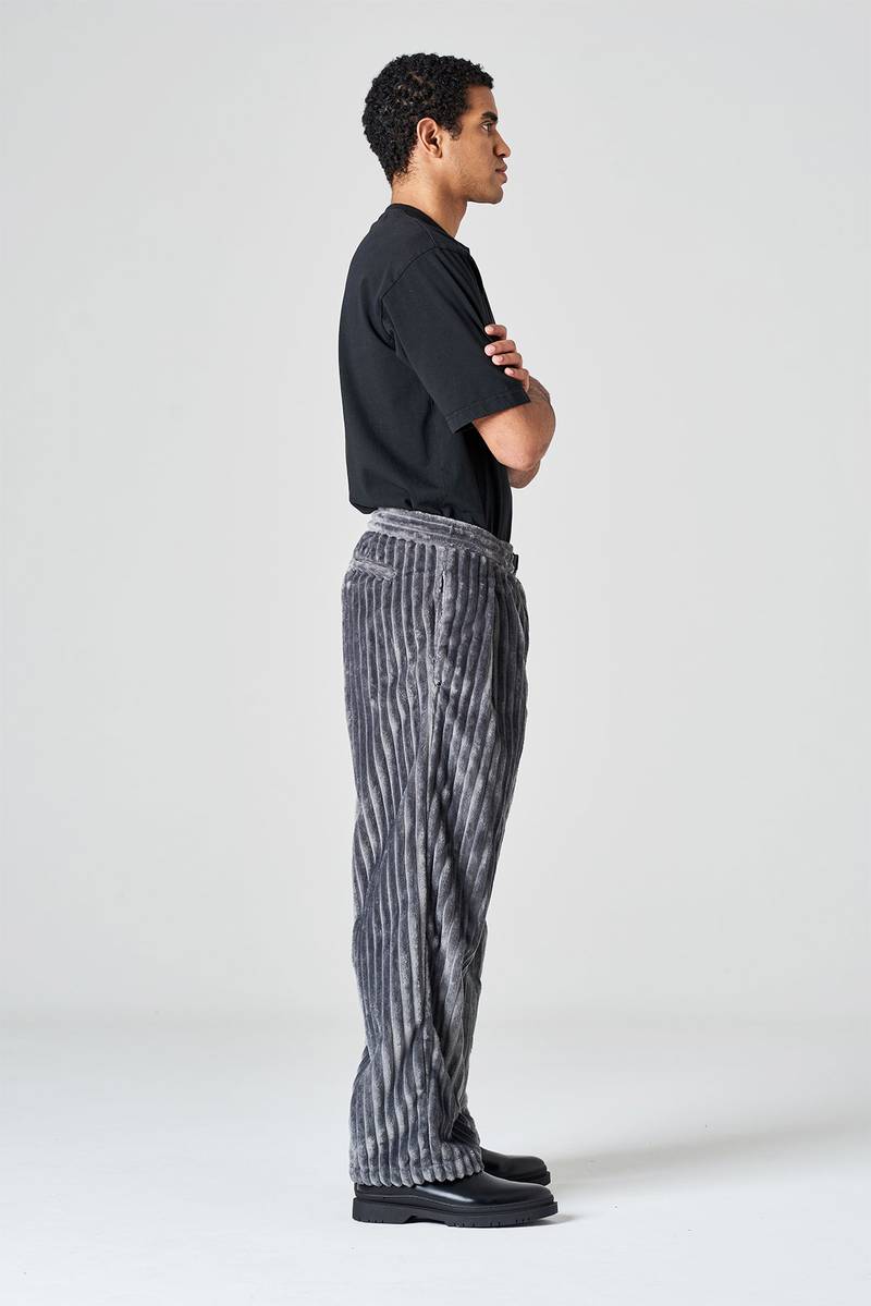 White sand Pantalone gamba larga in velluto Online