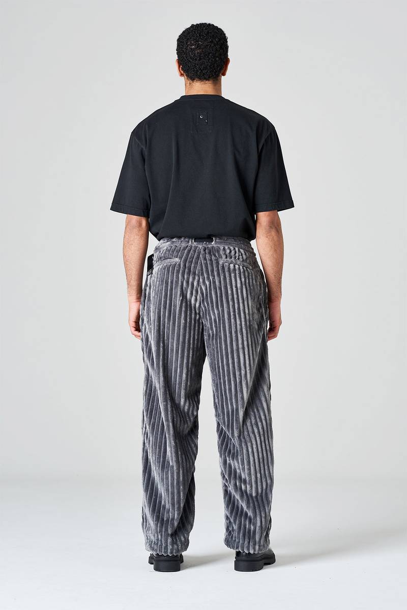 White sand Pantalone gamba larga in velluto Online