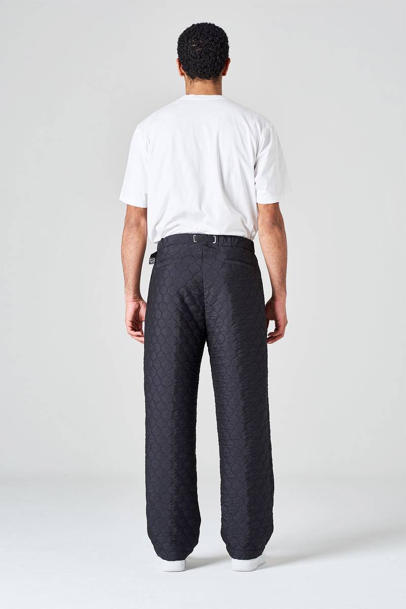 White sand Pantalone tessuto trapuntato In Vendita