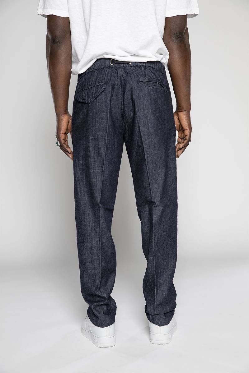 White sand Pantaloni in tela denim Promozione