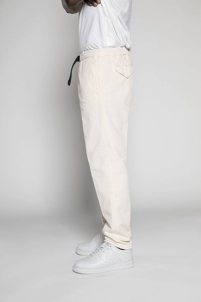 White sand Pantaloni in tessuto bull denim Qualità Garantita