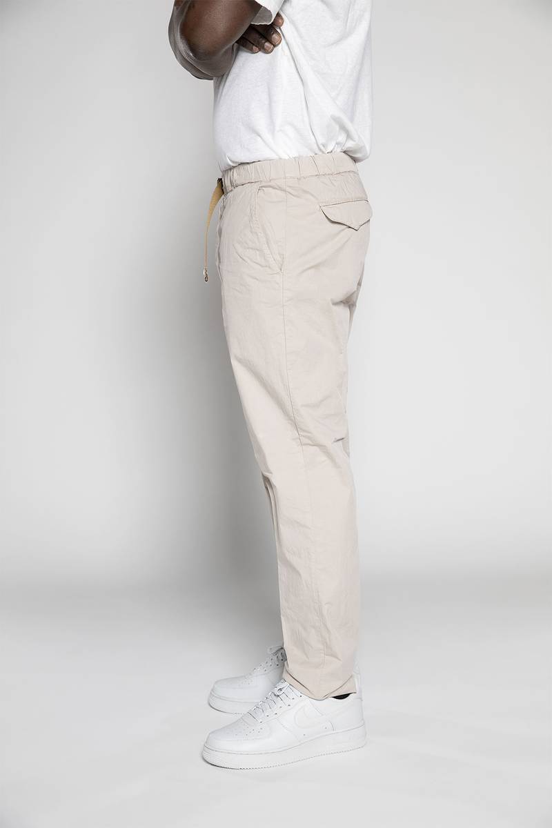 White sand Pantaloni in tela paracadute di cotone Negozi Online