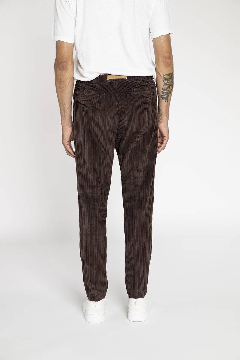 White sand Pantalone in velluto rocciatore Online