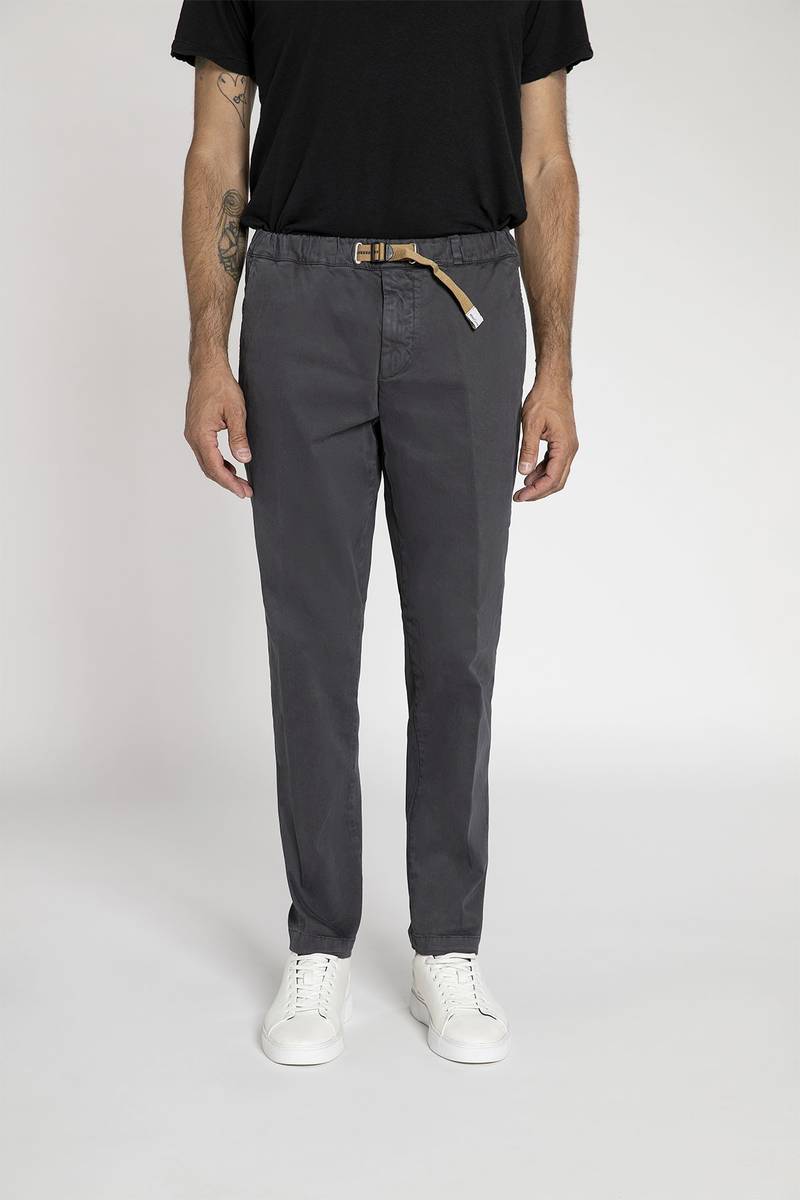 White sand Pantalone in cotone stretch Vendita Economica