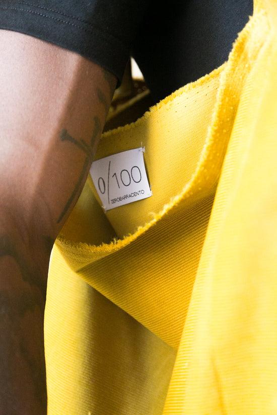 ﻿Zerobarracento Comfy mustard velour shopper Soddisfazione Garantita