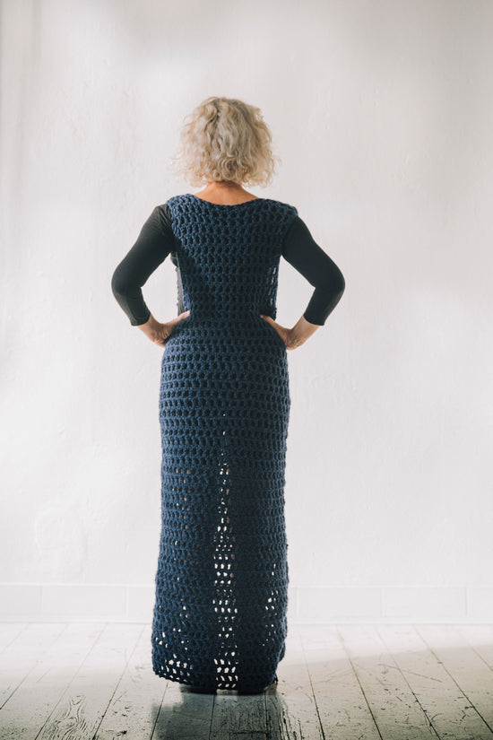 ﻿Zerobarracento DORESU hand knitted dress Prezzo Ridotto