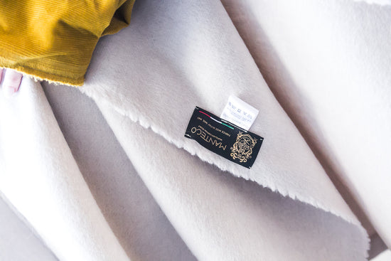 ﻿Zerobarracento High collar white wool pullover Online
