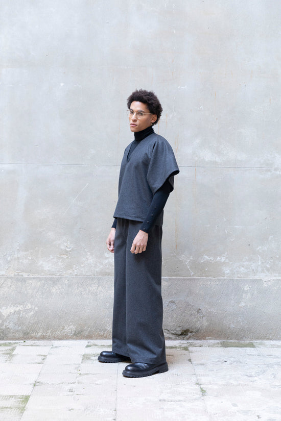 ﻿Zerobarracento Wide-Leg Long Pants Italia