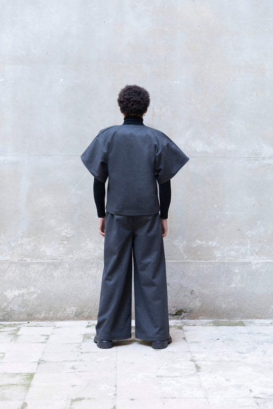 ﻿Zerobarracento Wide-Leg Long Pants Italia