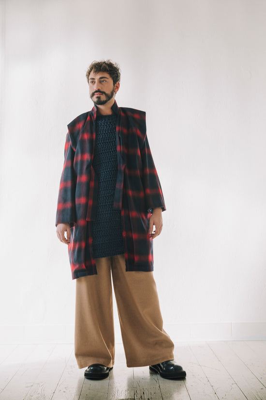 ﻿Zerobarracento MICHIYUKI midi coat Nuova