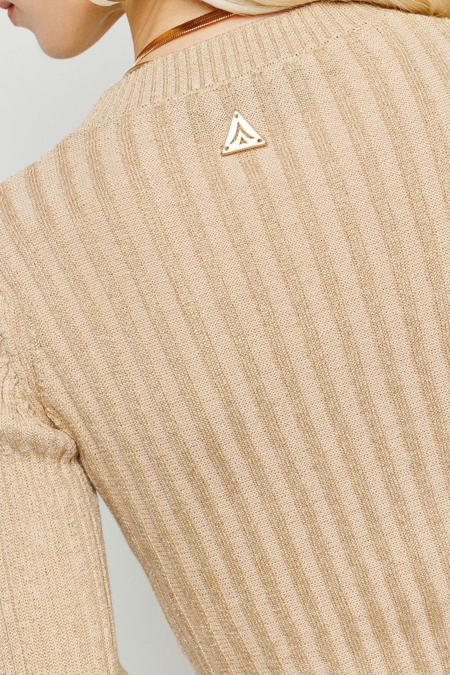 Akep MAGLIA AKEP A GIROCOLLO IN LUREX VANISE' Promozione