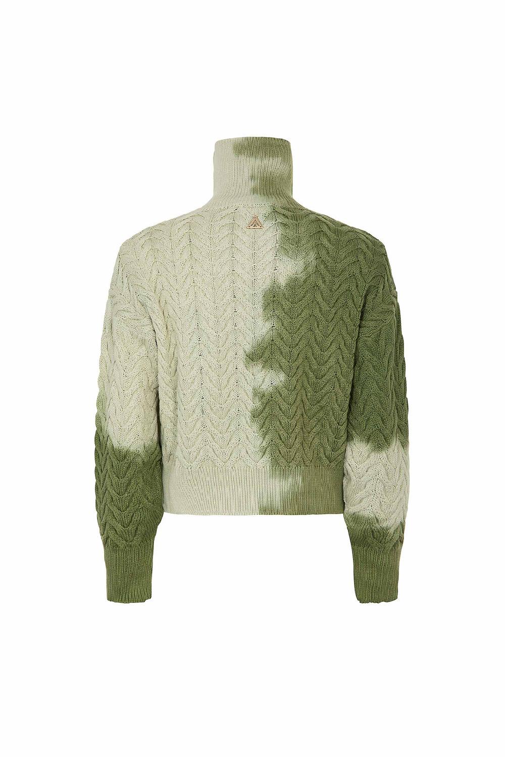 Akep PULL AKEP INTRECCIATO A COLLO ALTO EFFETTO TYE DYE Negozi Online