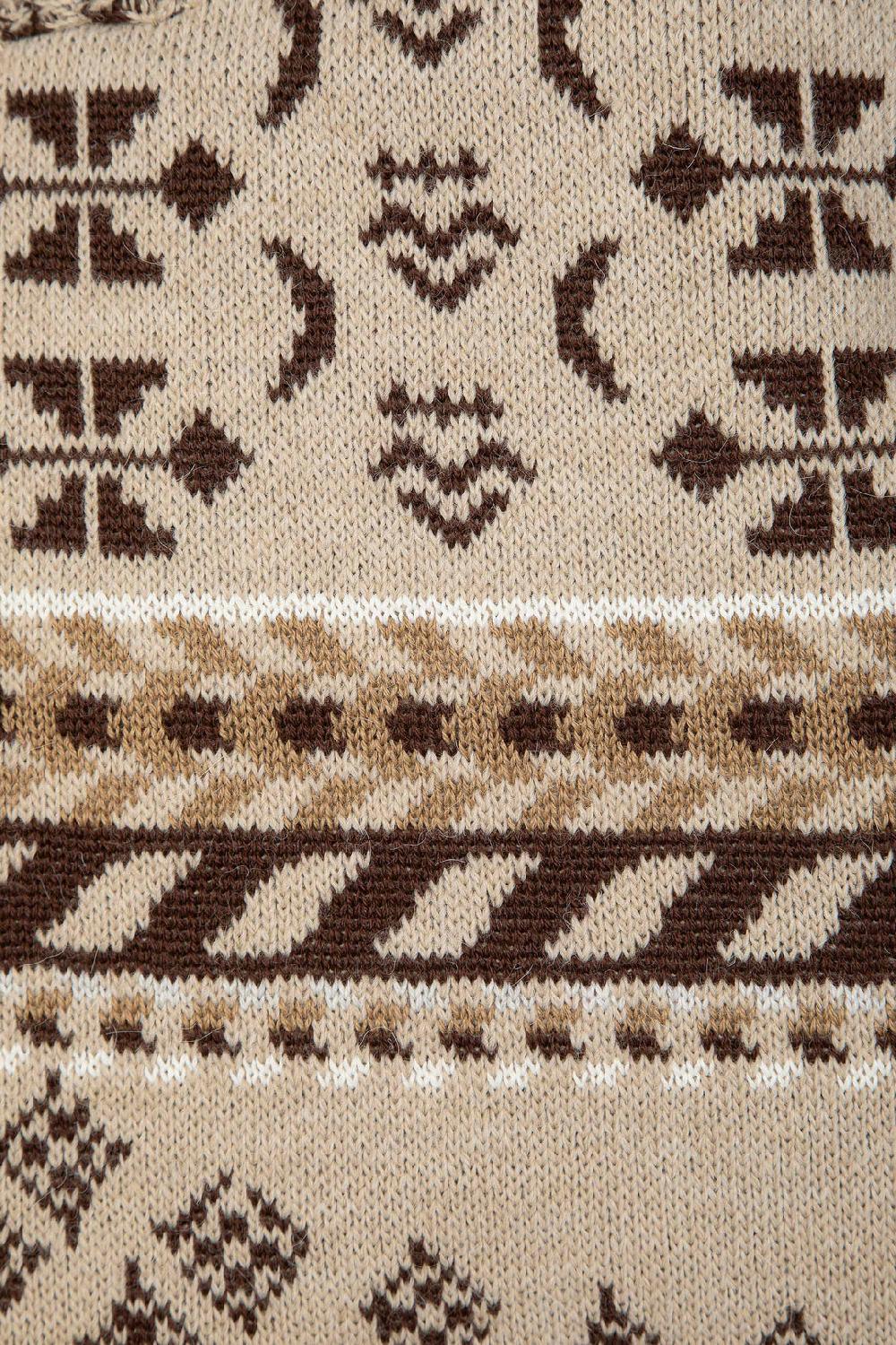 Akep SHOPPING BAG AKEP MISTO LANA JACQUARD SABBIA Online