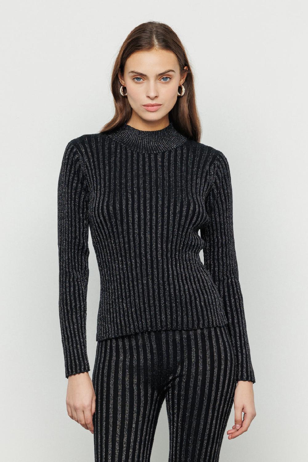 Akep MAGLIA LUPETTO AKEP IN LUREX VANISE' Vendite Flash