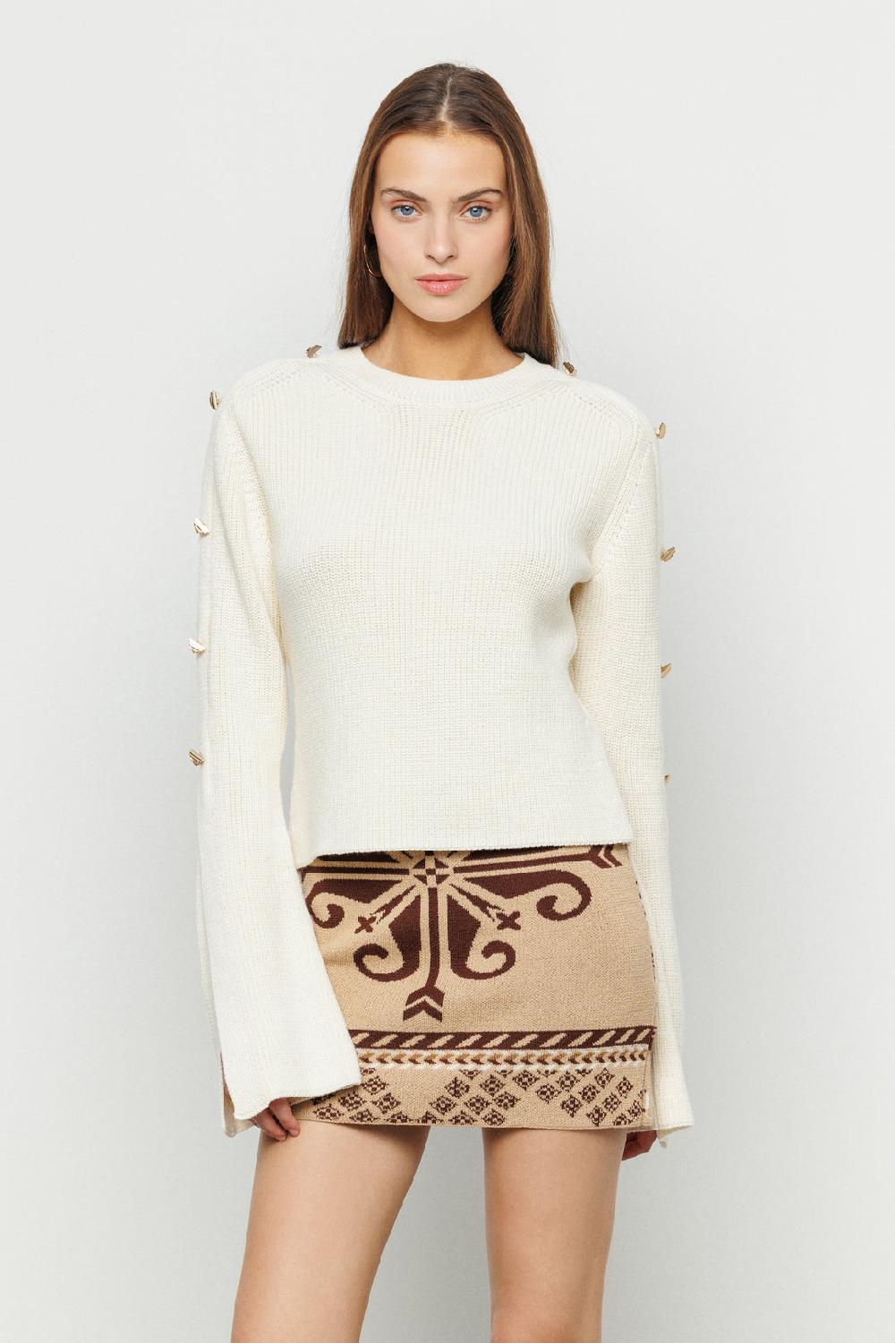 Akep MINIGONNA AKEP IN MAGLIA JACQUARD Vendita