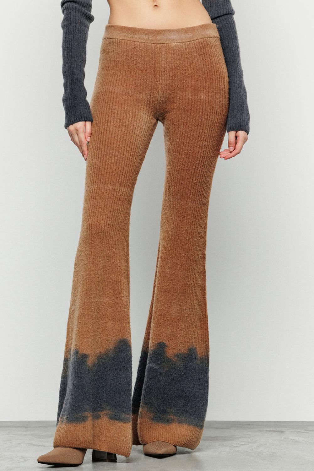Akep PANTALONE AKEP A ZAMPA EFFETTO TIE&DIE Liquidazione
