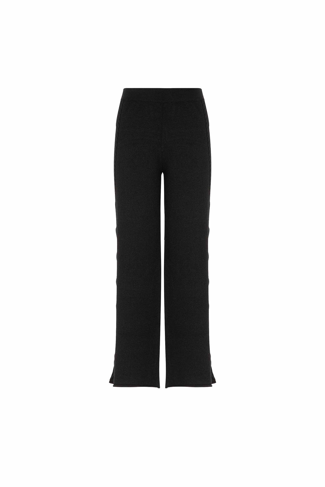 Akep PANTALONE AKEP CON DETTAGLIO LATERALE IN PUNTO TRECCIA Negozi Online