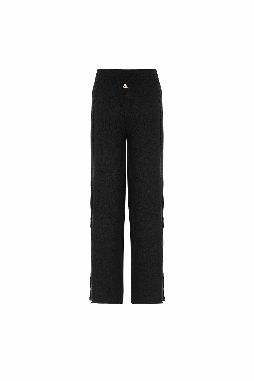 Akep PANTALONE AKEP CON DETTAGLIO LATERALE IN PUNTO TRECCIA Negozi Online