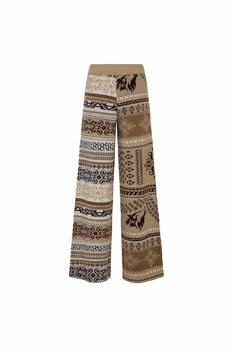Akep PANTALONE AKEP IN MAGLIA JACQUARD Fino Al -60%
