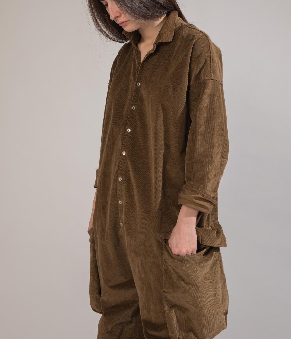 Album Di Famiglia art. 20W6084 CORDUROY CARGO JUMPSUIT Nuova