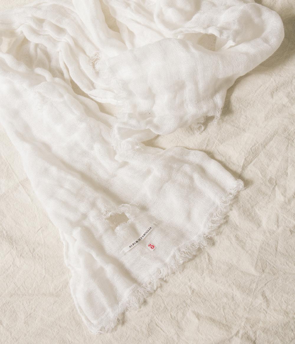 Album Di Famiglia art. 21SUP#9470 LINEN SCARF (T.U.) Pezzi Unici