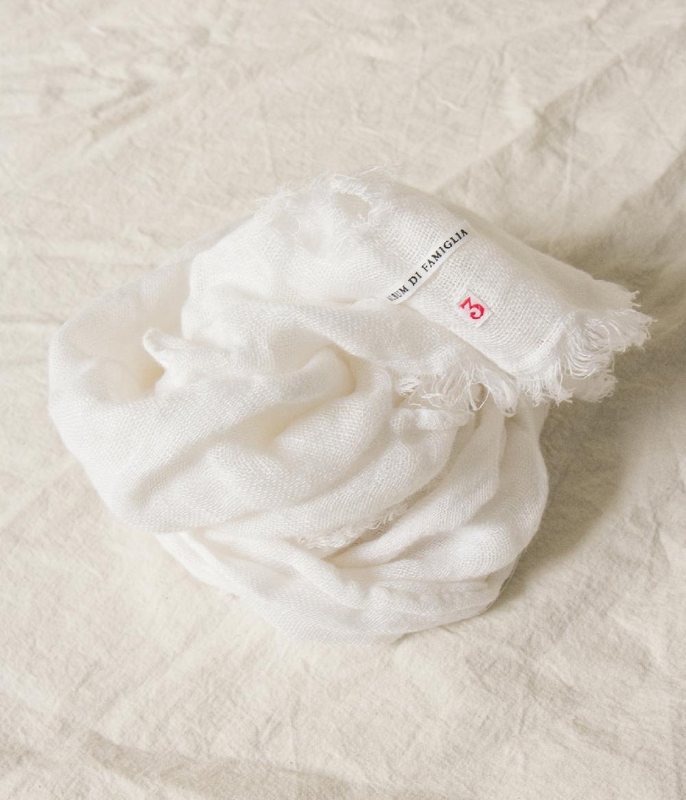 Album Di Famiglia art. 21SUP#9470 LINEN SCARF (T.U.) Pezzi Unici