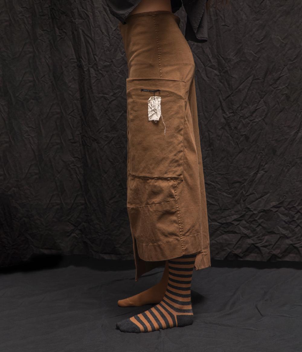 Album Di Famiglia art. 19W3275 POCKETS SKIRT TWS In Saldo