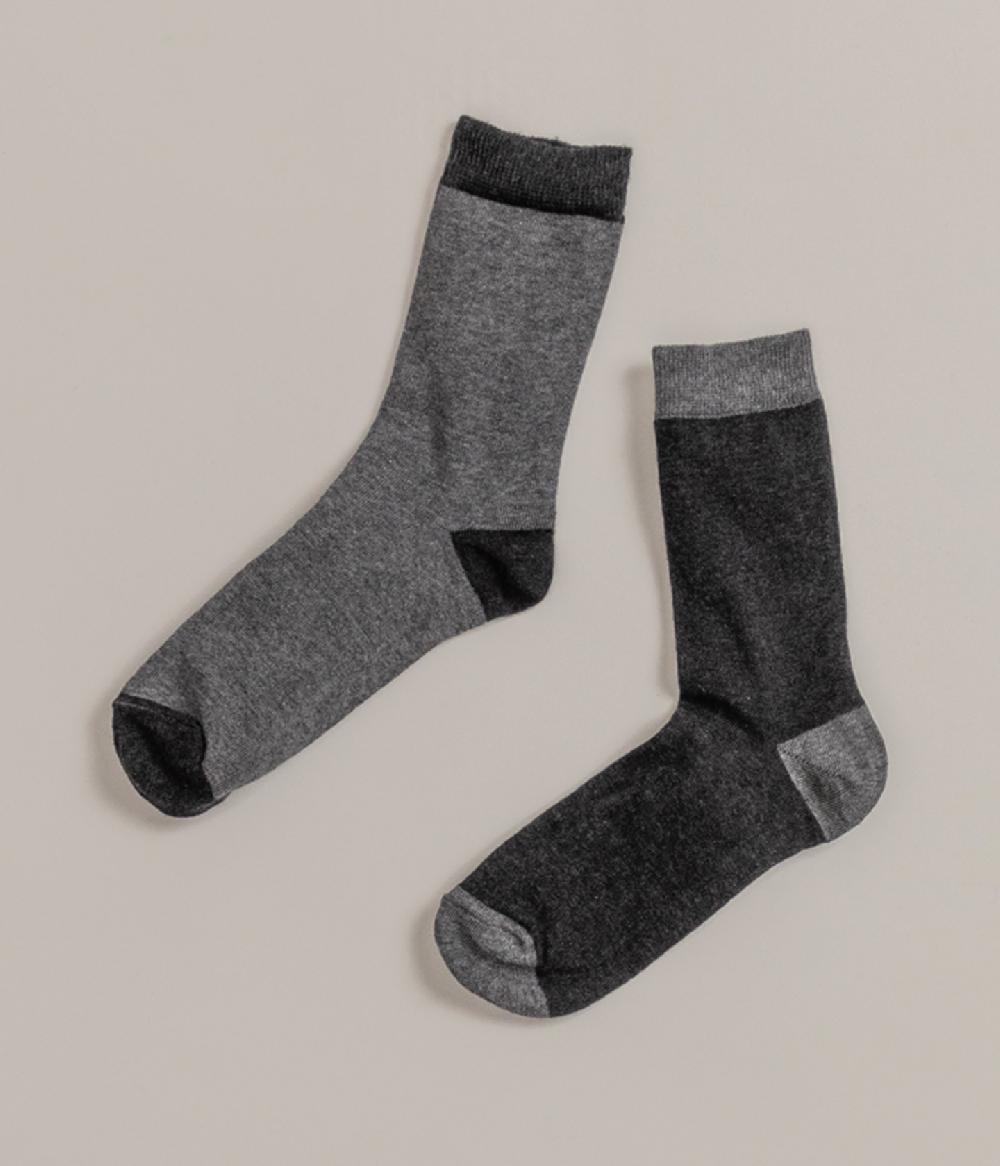 Album Di Famiglia art. 21W9043 SOCKS BICOLOR 2 pieces In Saldo