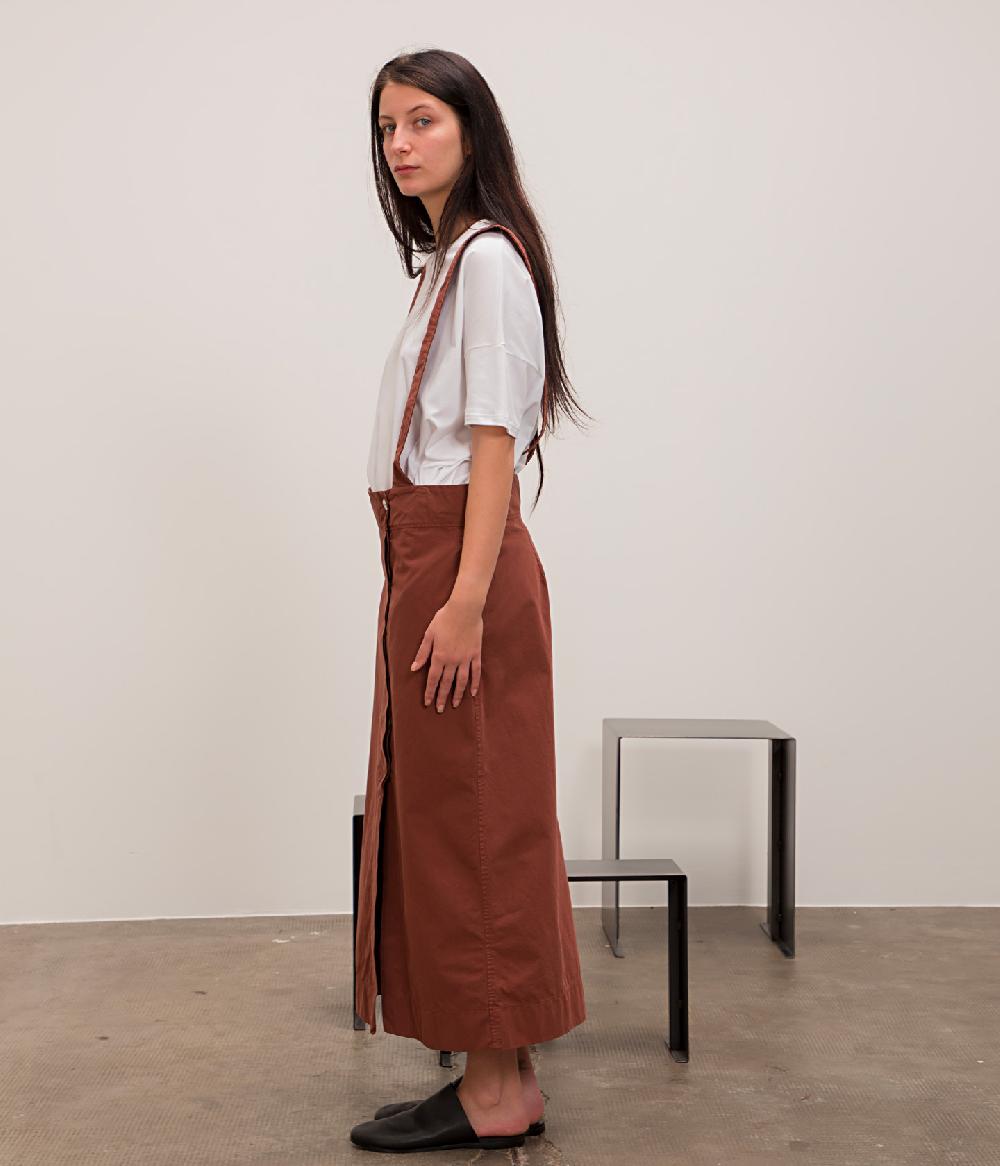 Album Di Famiglia art. 18S3261 SUSPENDER SKIRT Promozione Limitata