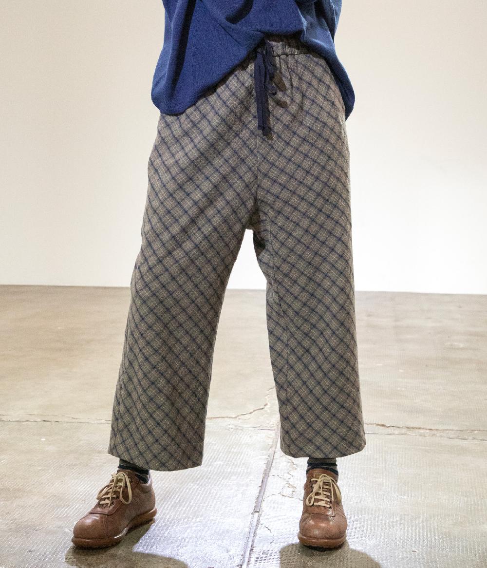 Album Di Famiglia art. 22W#23_241 W&S TROUSERS TARTAN WOOL Promozione Limitata