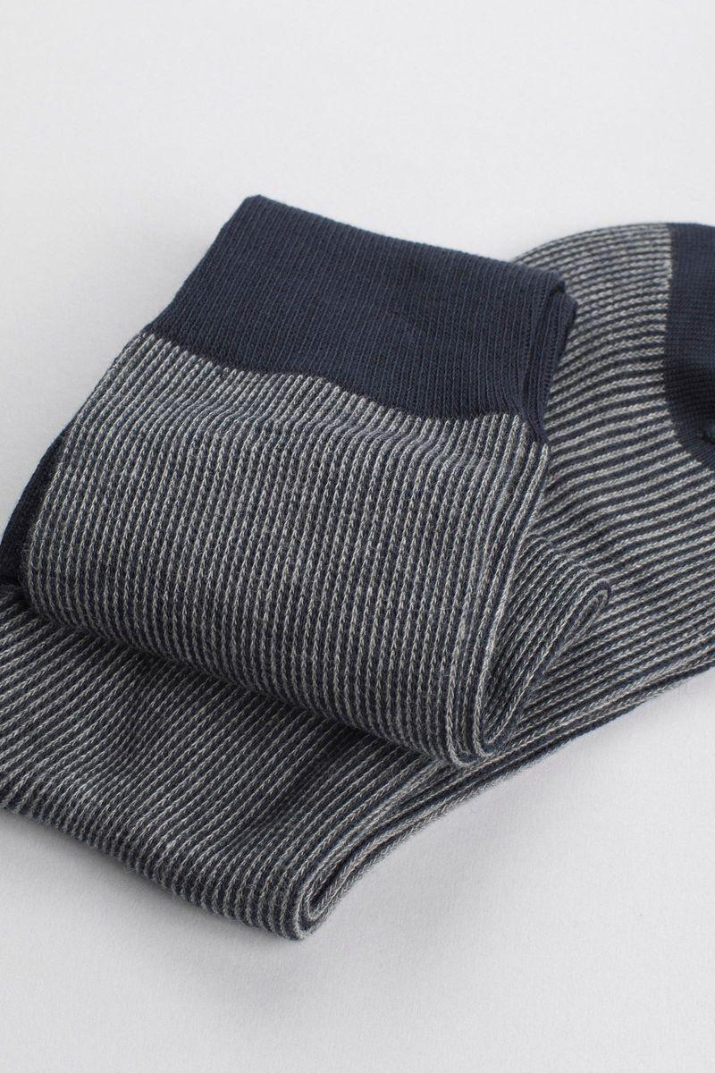 Angelico Calze grigie millerighe jacquard Offerte