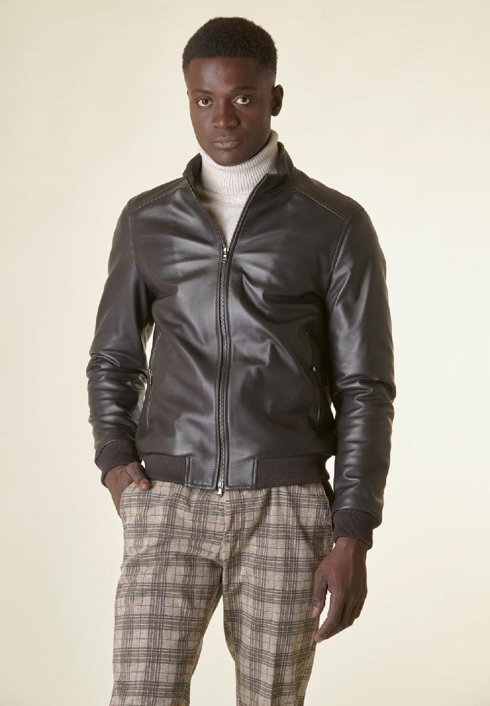 Angelico Bomber testa moro nappa Qualità