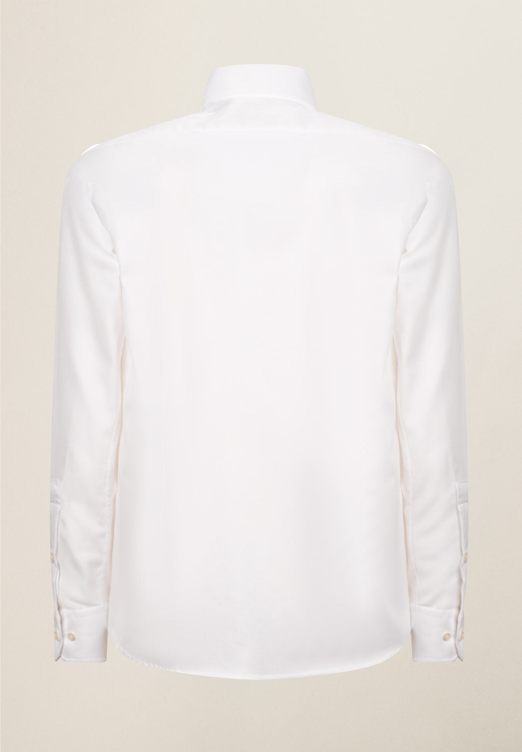 Angelico Camicia bianca no-stiro cotone custom fit Promozione Limitata