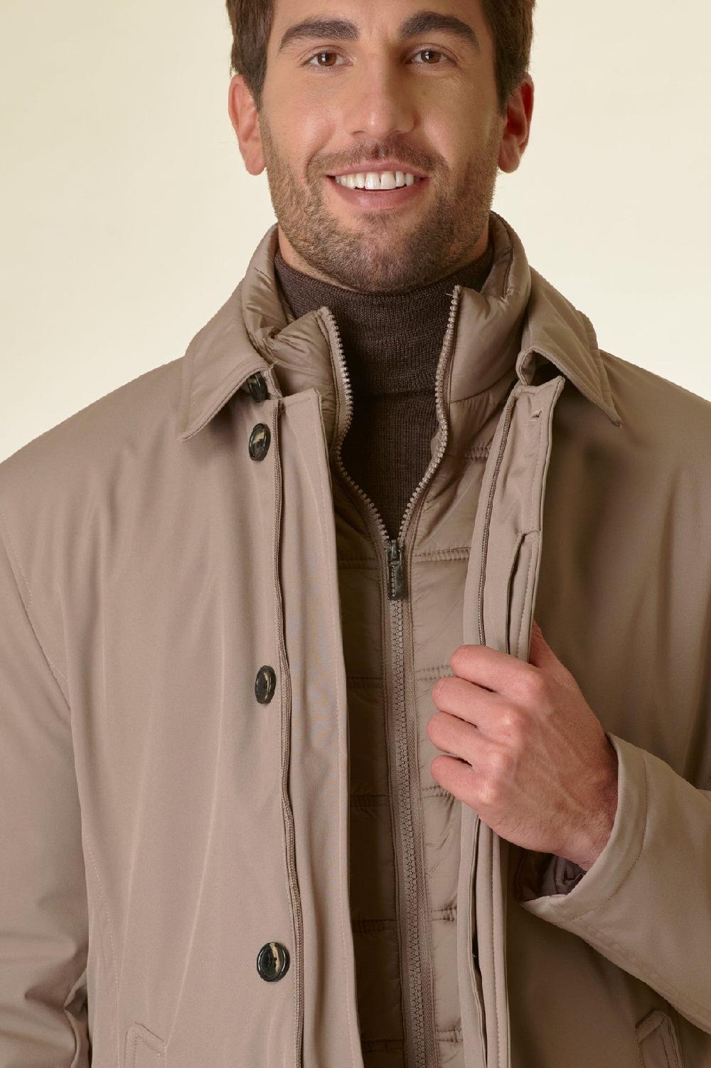 Angelico Cappotto sabbia tecnico pettorina Sconto