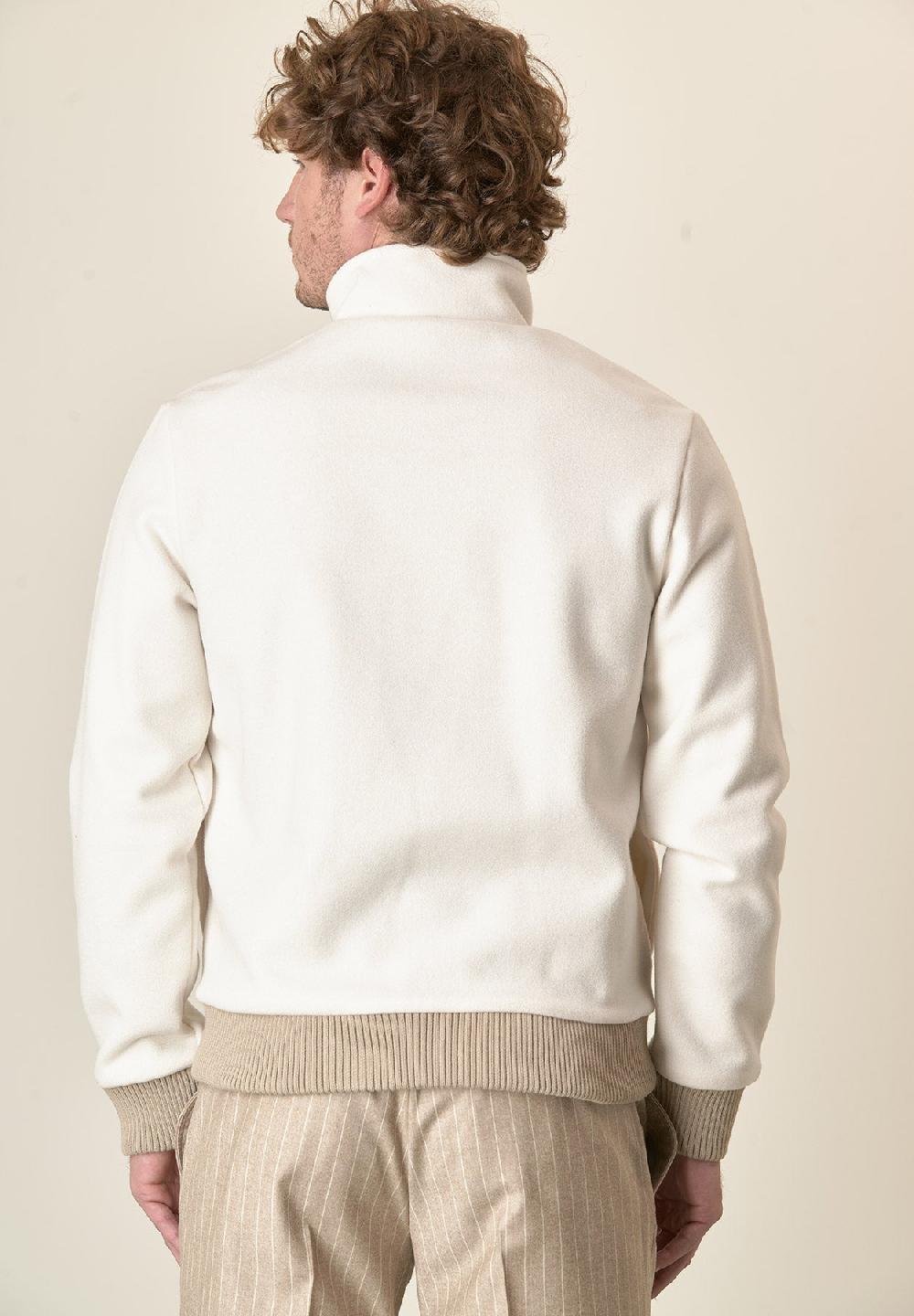Angelico Giubbotto bomber panna Italia