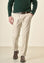Angelico Pantalone blu armatura cotone stretch slim fit Italia