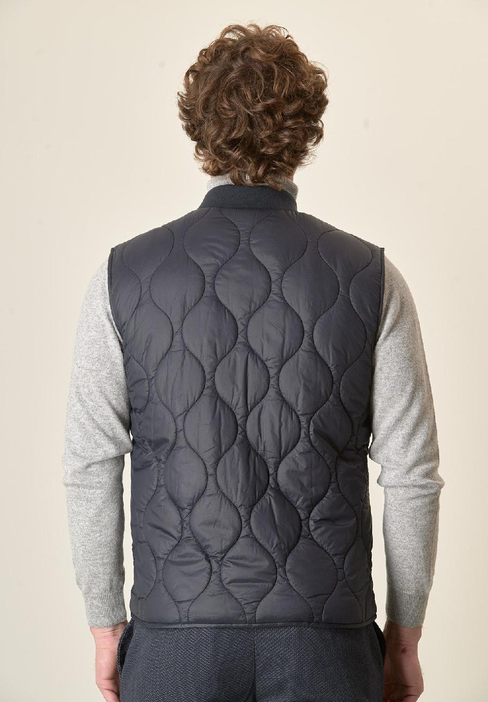 Angelico Gilet blu trapuntato Black Friday