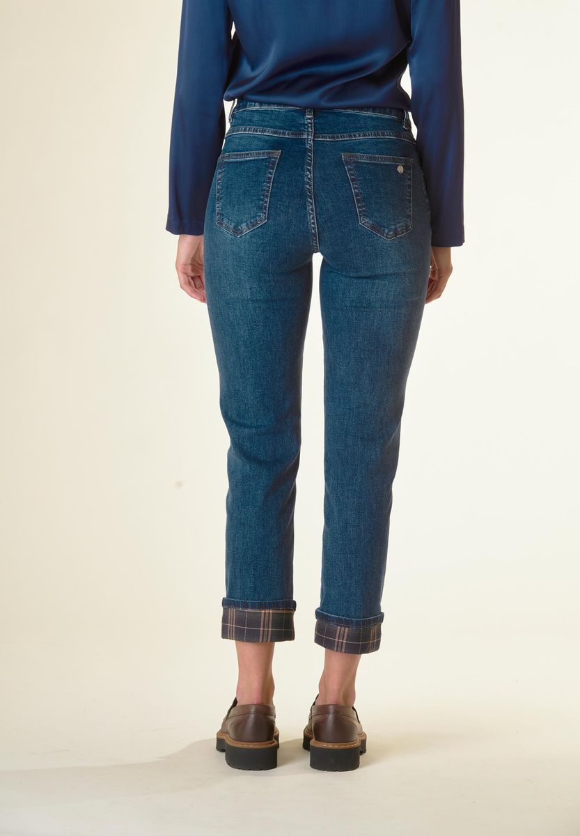 Angelico Jeans risvolto Galles Qualità