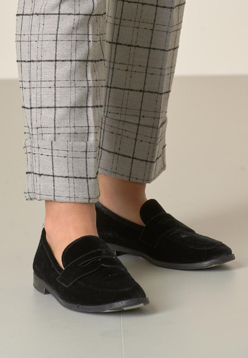 Angelico Pantalone grigio chiaro fantasia quadri risvolto Spedizione Gratuita