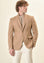 Angelico Giacca grigio chiaro pettorina misto lana custom fit Presa