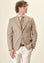 Angelico Giacca blu knickerbocker misto lana custom fit Economico