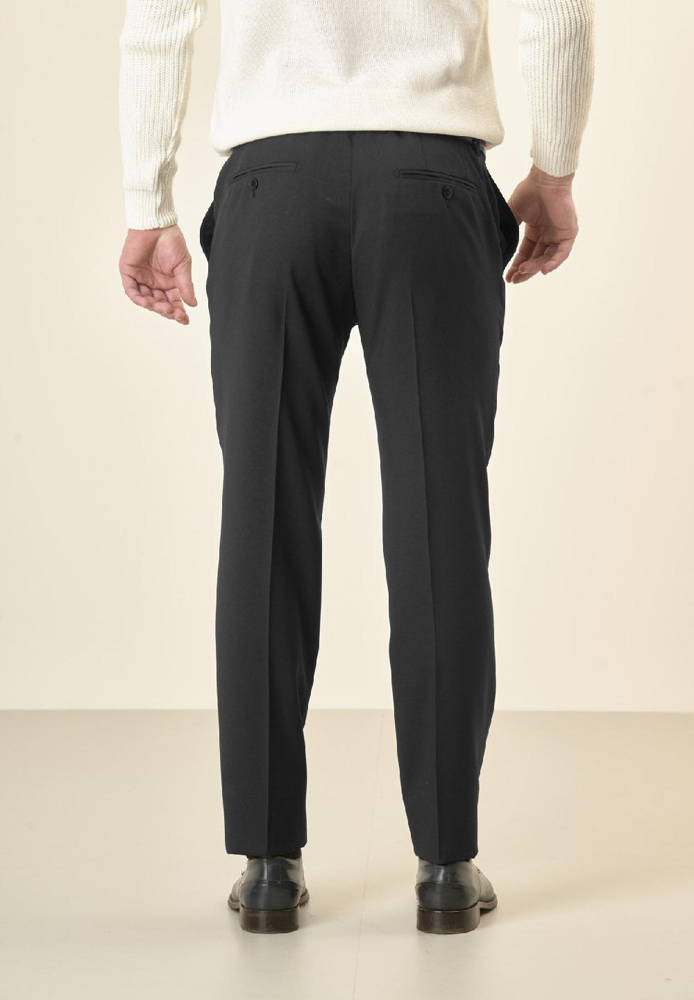 Angelico Pantalone antracite sallia lana vergine custom fit Hotsell