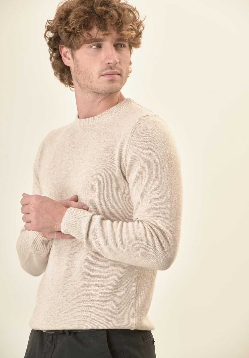 Angelico Girocollo naturale misto cashmere 2025