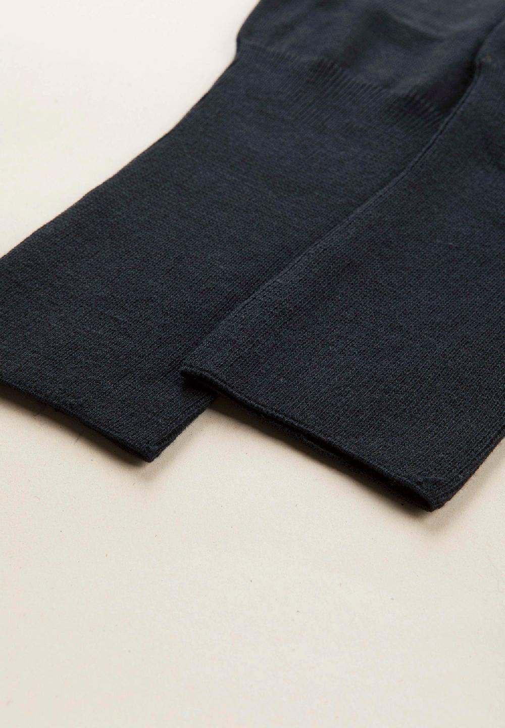 Angelico Calza blu cotone stretch unito Acquista Ora