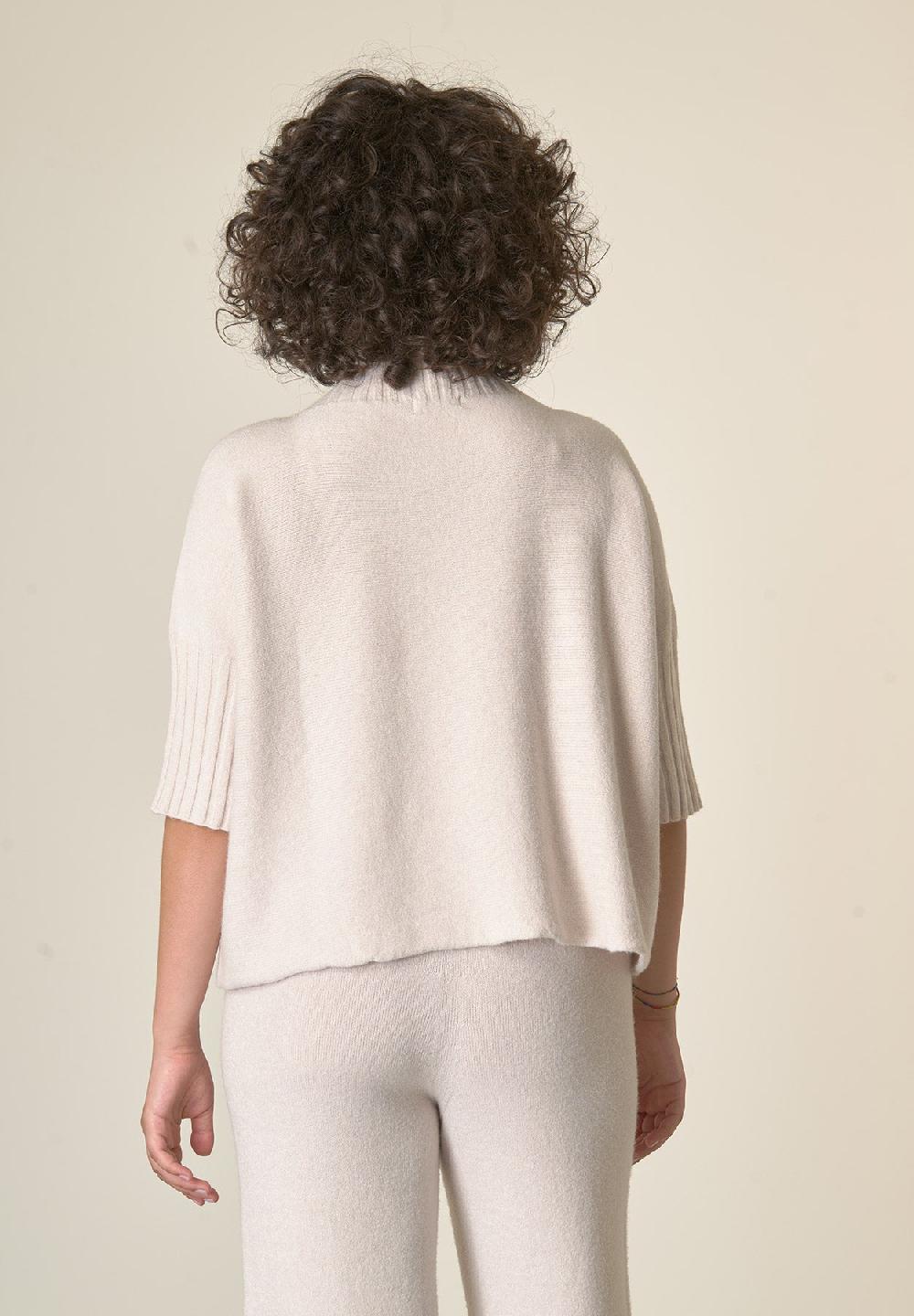 Angelico Lupetto avorio soft manica 3/4 Convenienza